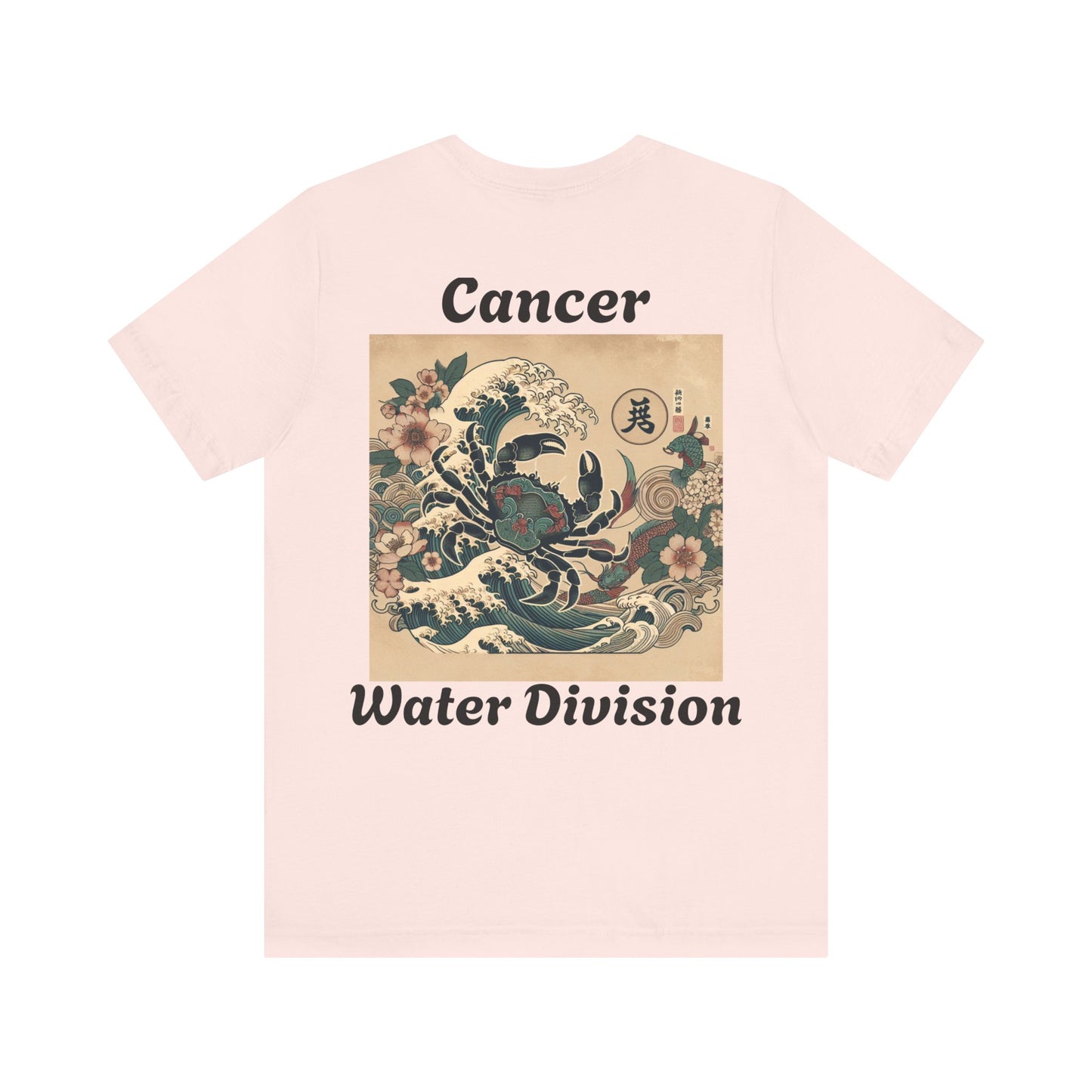 Cancer Zodiac Unisex Tee - Japanese Style Sign 4