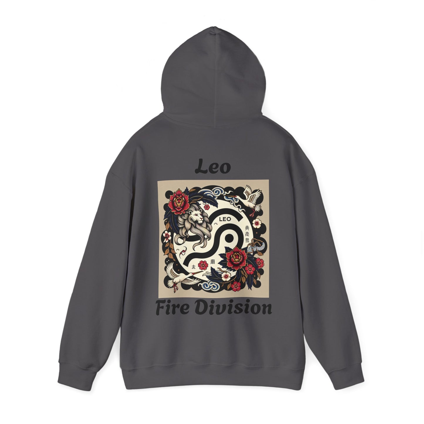 Leo Zodiac Unisex Hoodie - Japanese Style Sign 5