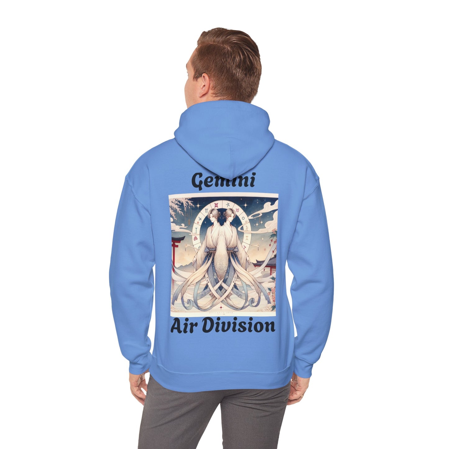 Gemini Zodiac Unisex Hoodie - Japanese Style Sign 3