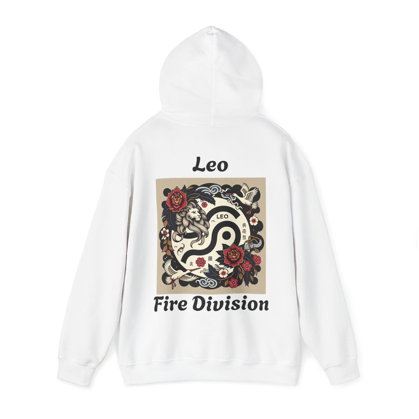 Leo Zodiac Unisex Hoodie - Japanese Style Sign 5