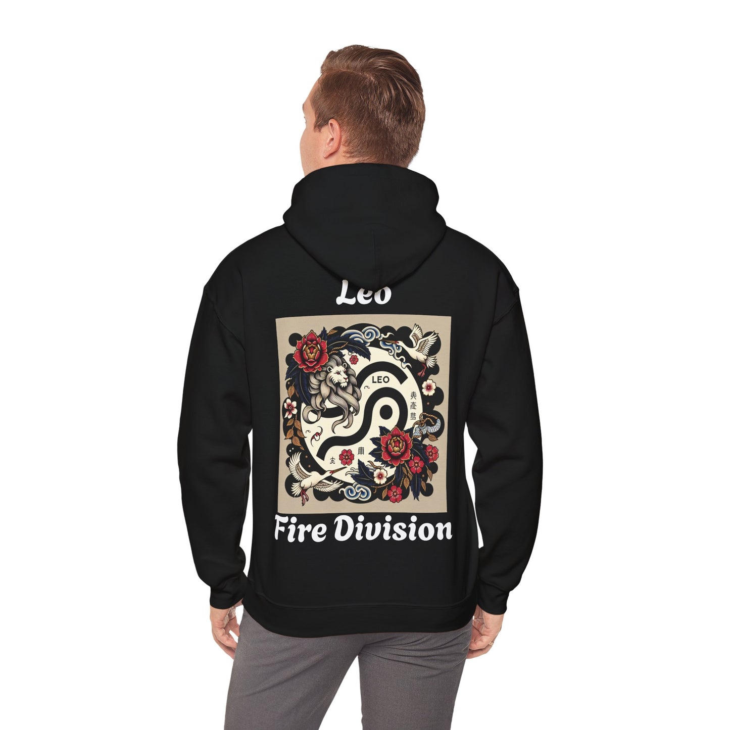 Leo Zodiac Unisex Hoodie - Japanese Style Sign 5