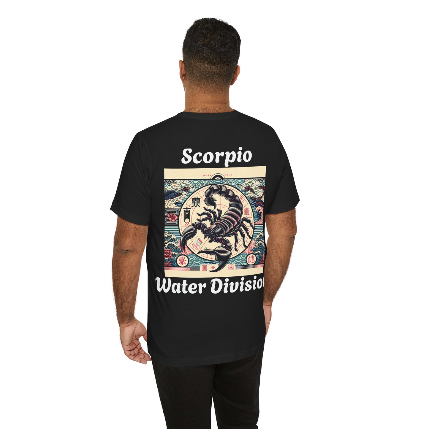 Scorpio Zodiac Unisex Tee - Japanese style sign 8