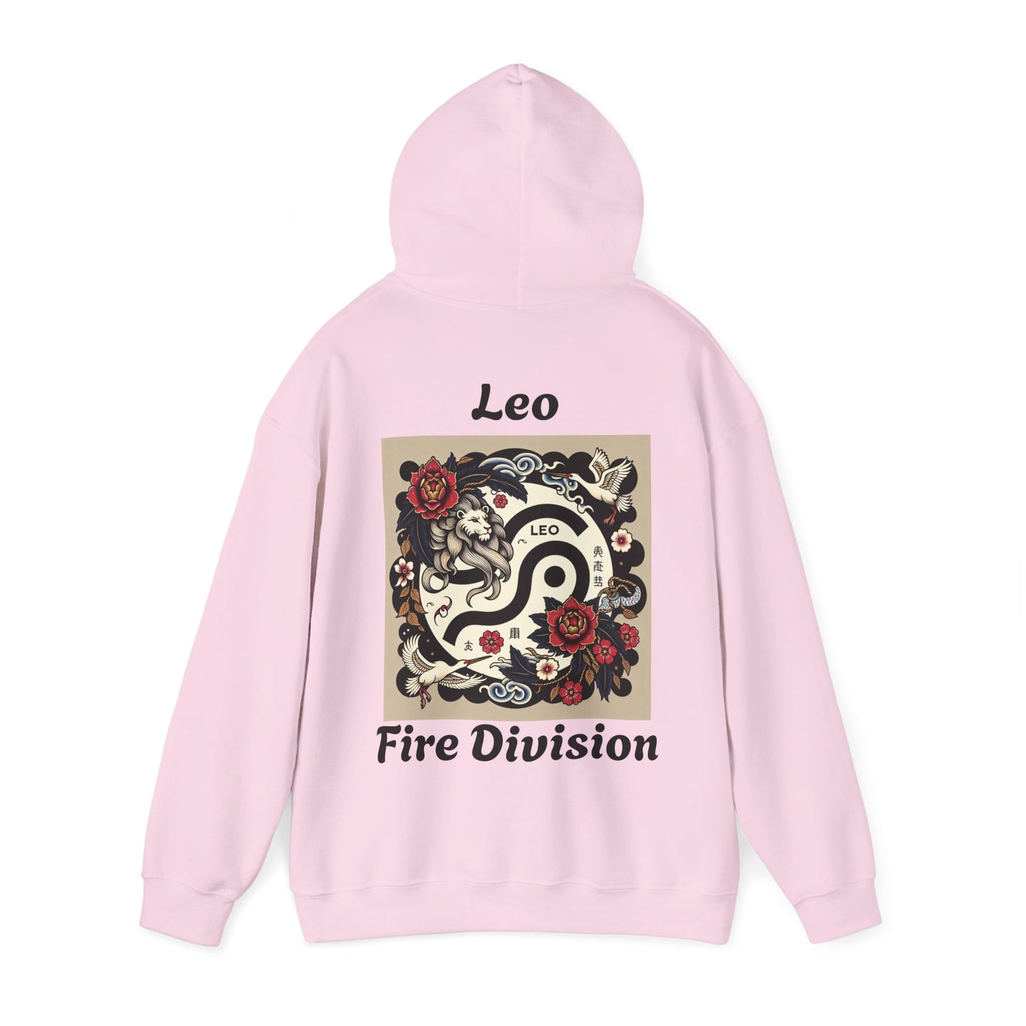 Leo Zodiac Unisex Hoodie - Japanese Style Sign 5