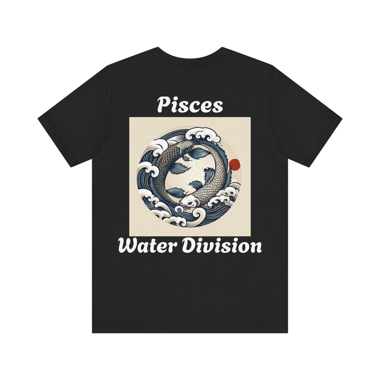 Pisces Zodiac Unisex Tee - Japanese Style Sign 12