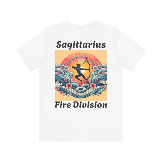 Sagittarius Zodiac Unisex Tee - Japanese Style Sign 9