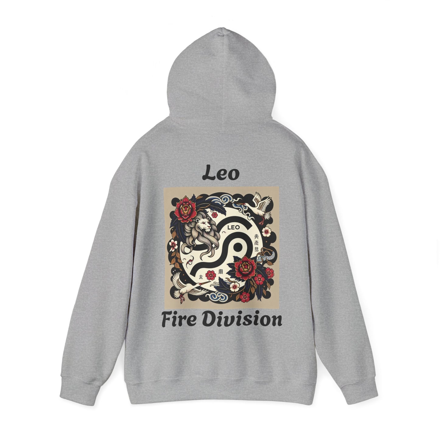 Leo Zodiac Unisex Hoodie - Japanese Style Sign 5