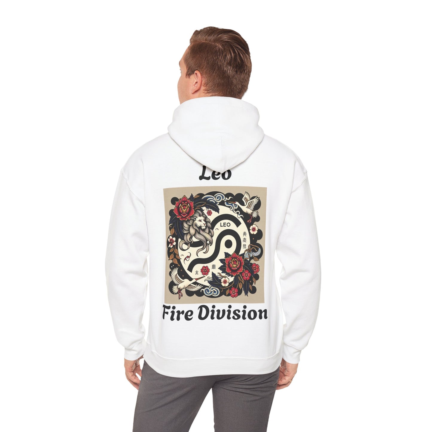 Leo Zodiac Unisex Hoodie - Japanese Style Sign 5