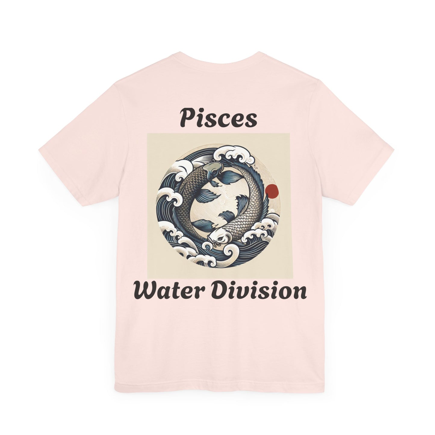 Pisces Zodiac Unisex Tee - Japanese Style Sign 12