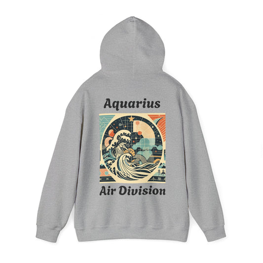 Aquarius Zodiac Unisex Hoodie- Japanese Style Sign 11