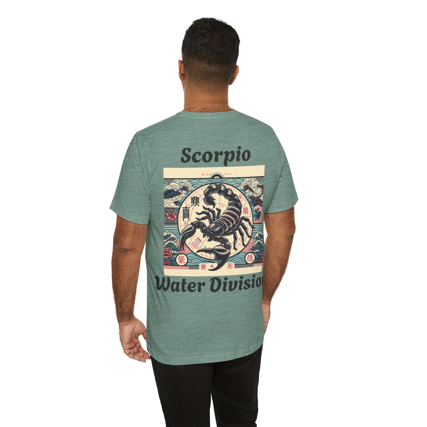 Scorpio Zodiac Unisex Tee - Japanese style sign 8