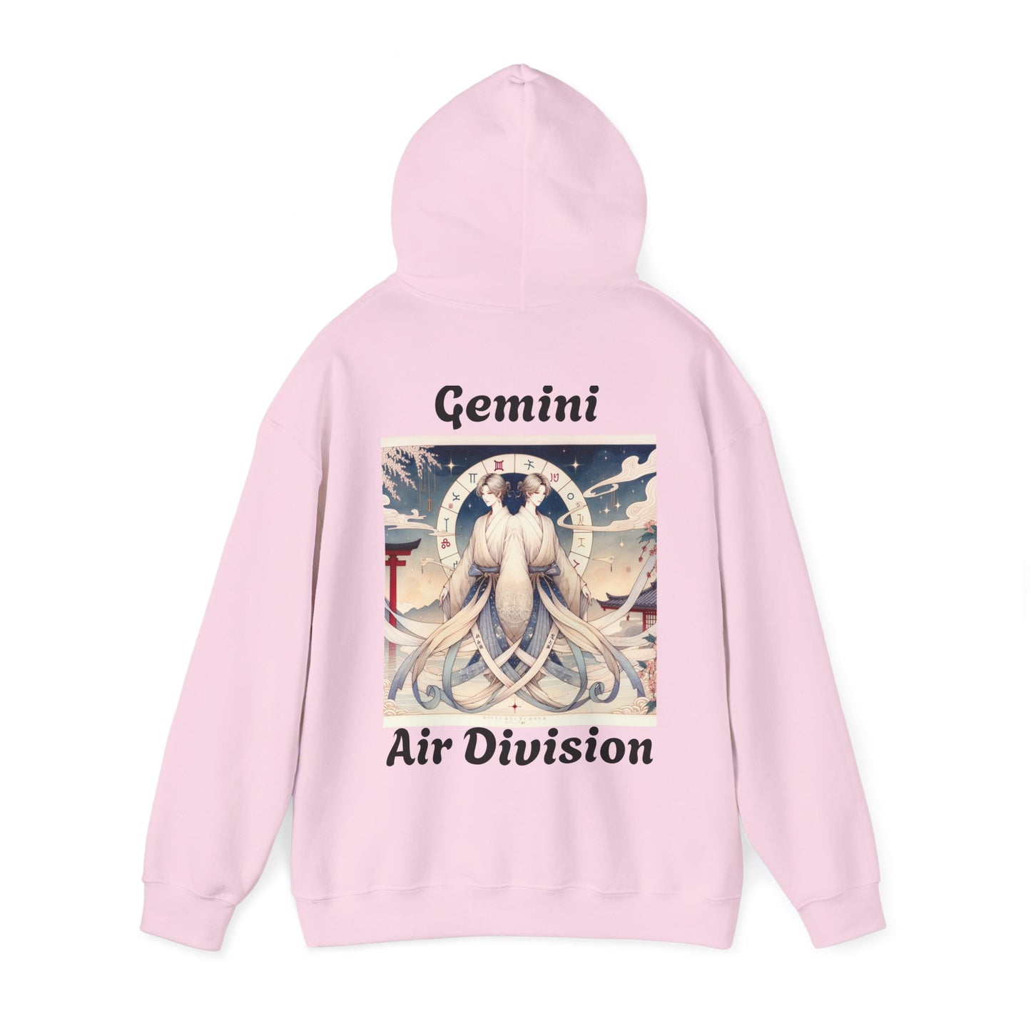 Gemini Zodiac Unisex Hoodie - Japanese Style Sign 3