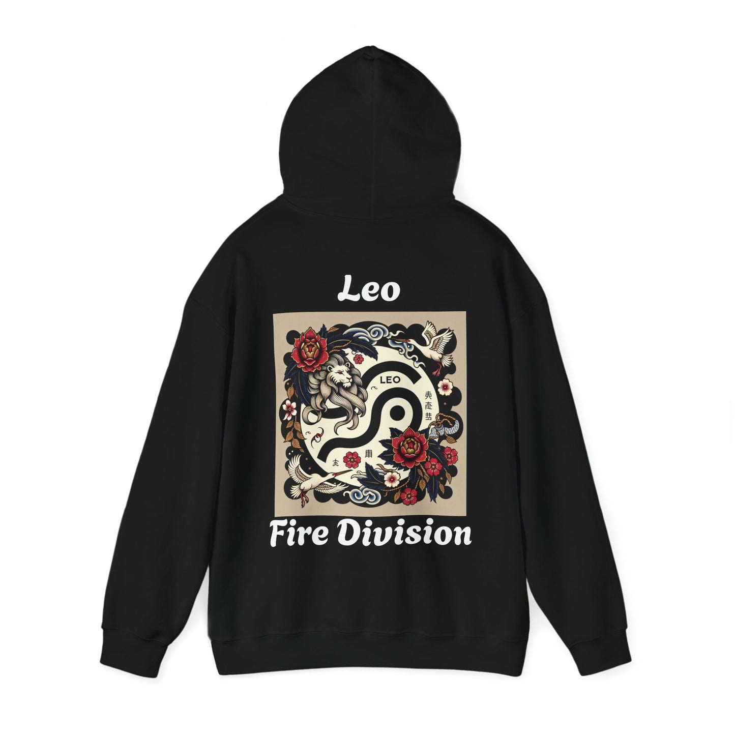 Leo Zodiac Unisex Hoodie - Japanese Style Sign 5