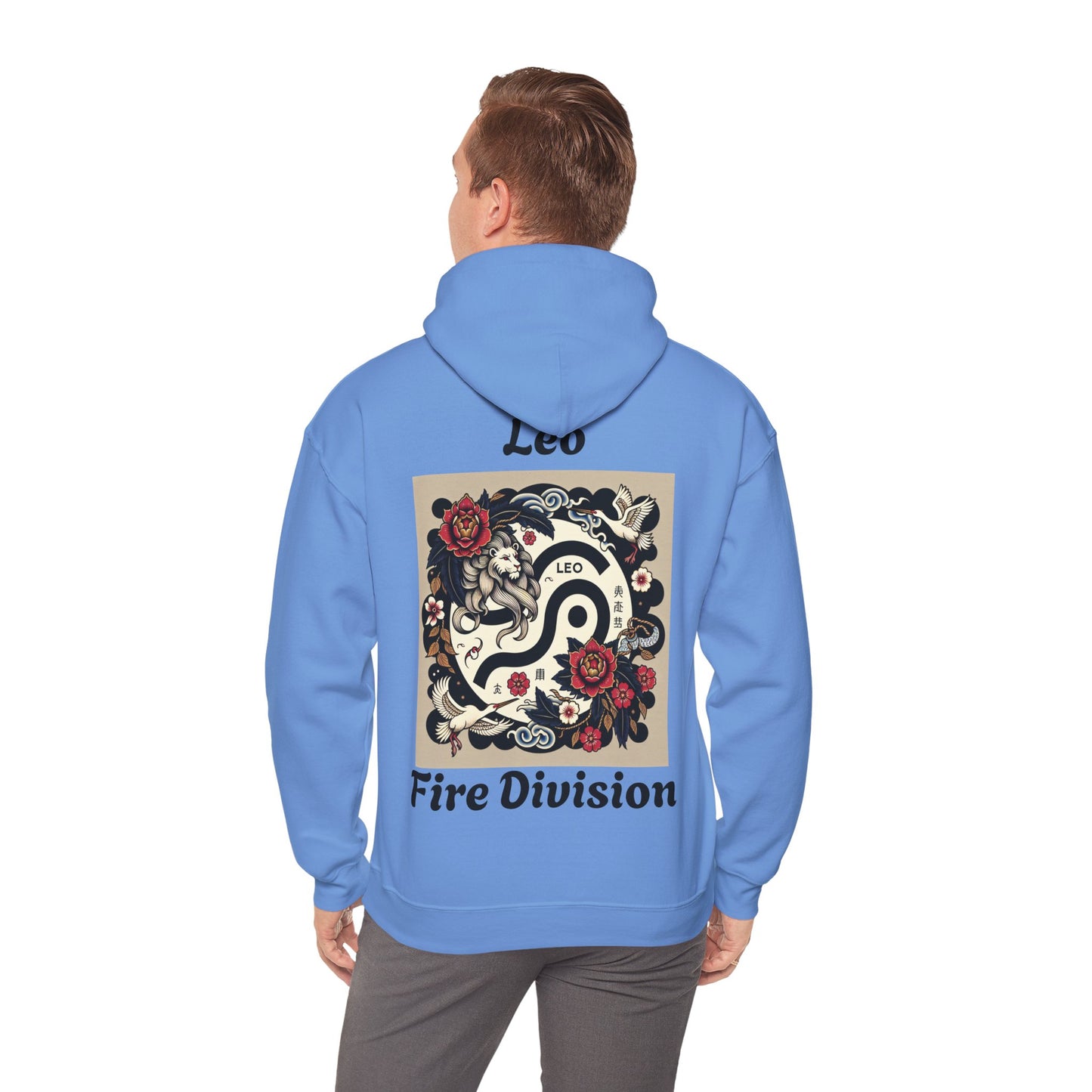 Leo Zodiac Unisex Hoodie - Japanese Style Sign 5