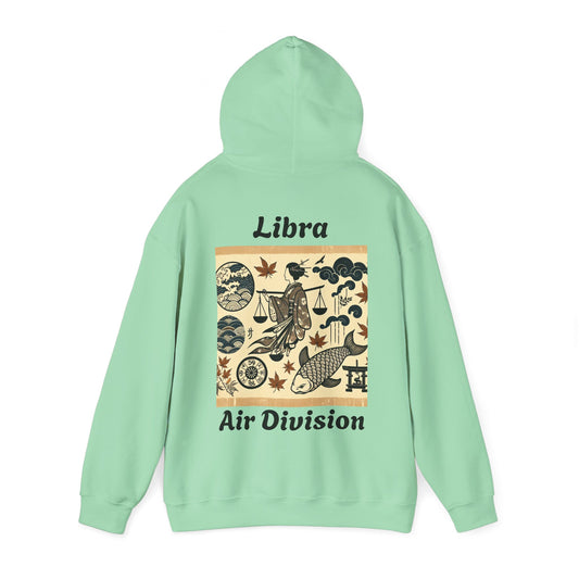 Libra Zodiac Unisex Hoodie - Japanese Style Sign 7