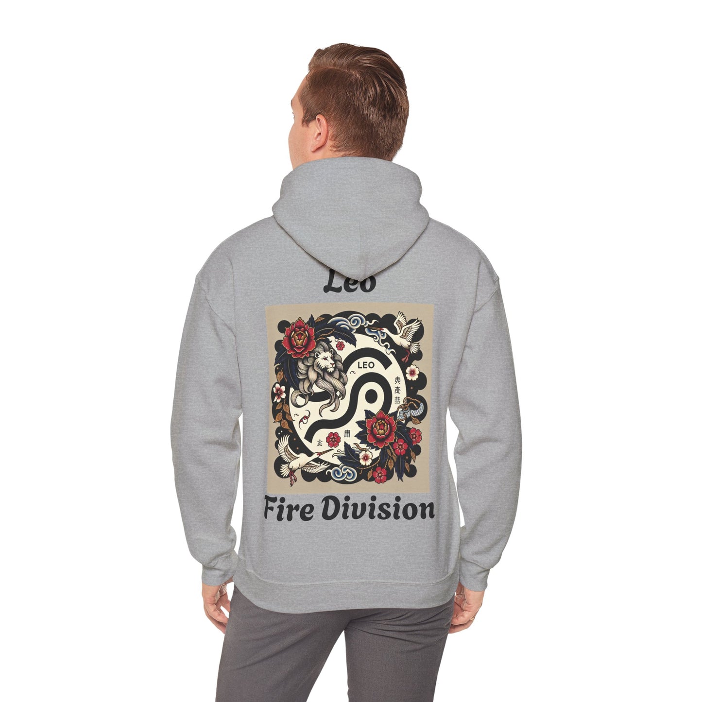 Leo Zodiac Unisex Hoodie - Japanese Style Sign 5