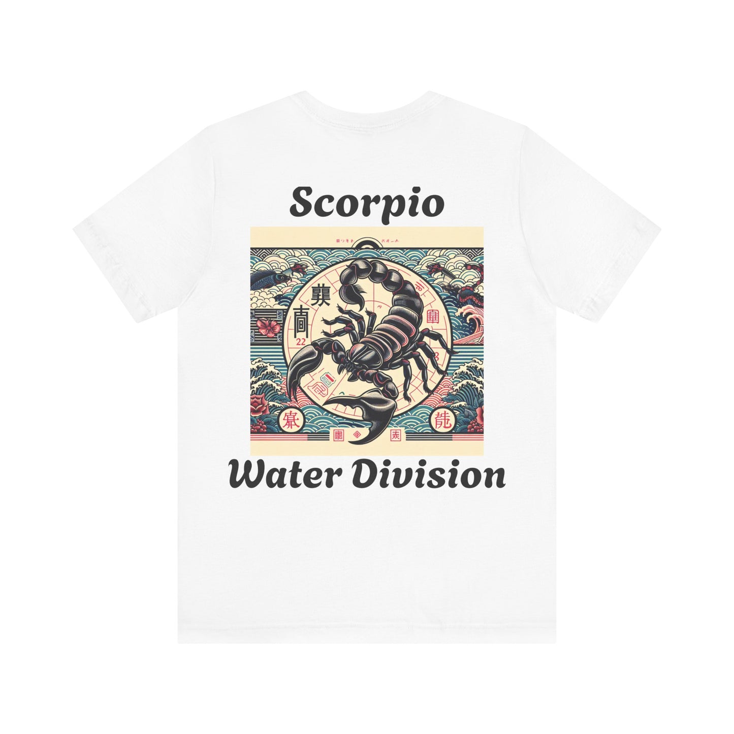 Scorpio Zodiac Unisex Tee - Japanese style sign 8