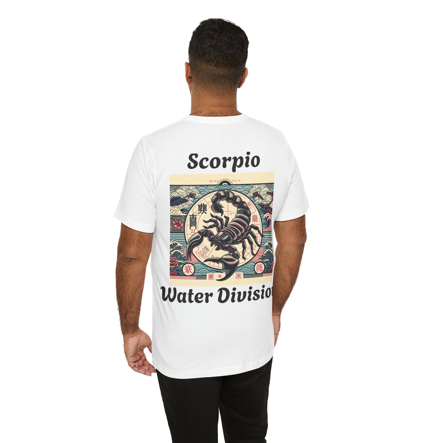 Scorpio Zodiac Unisex Tee - Japanese style sign 8