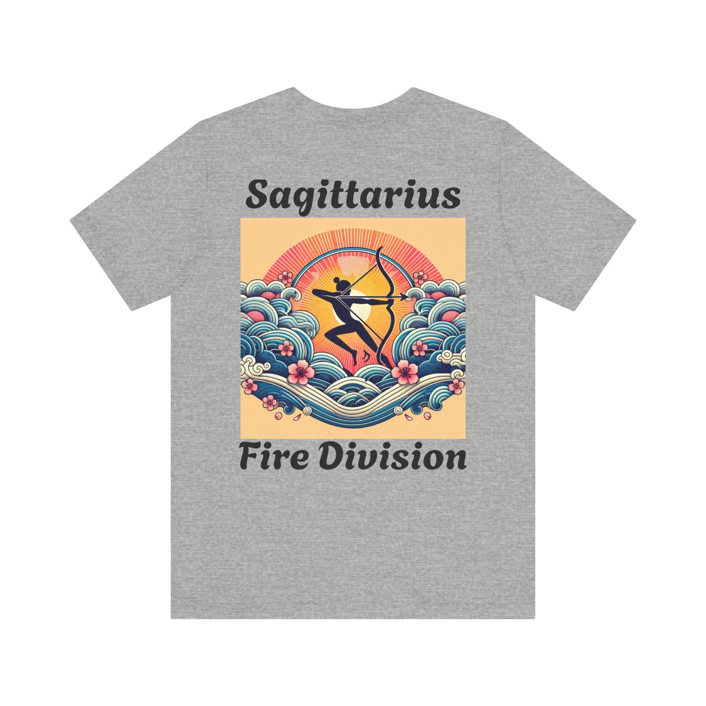 Sagittarius Zodiac Unisex Tee - Japanese Style Sign 9