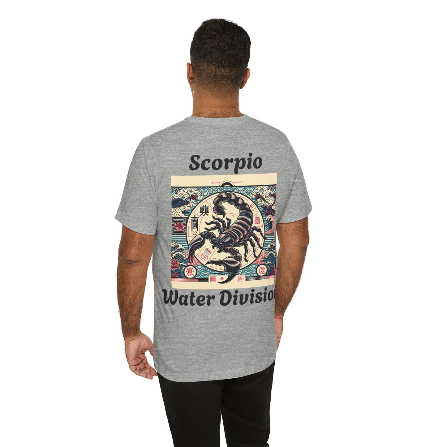 Scorpio Zodiac Unisex Tee - Japanese style sign 8