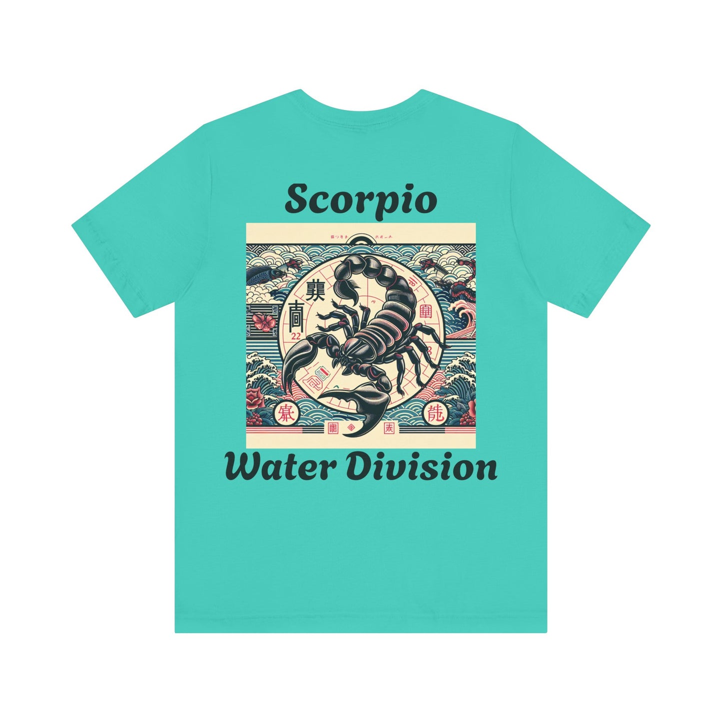 Scorpio Zodiac Unisex Tee - Japanese style sign 8