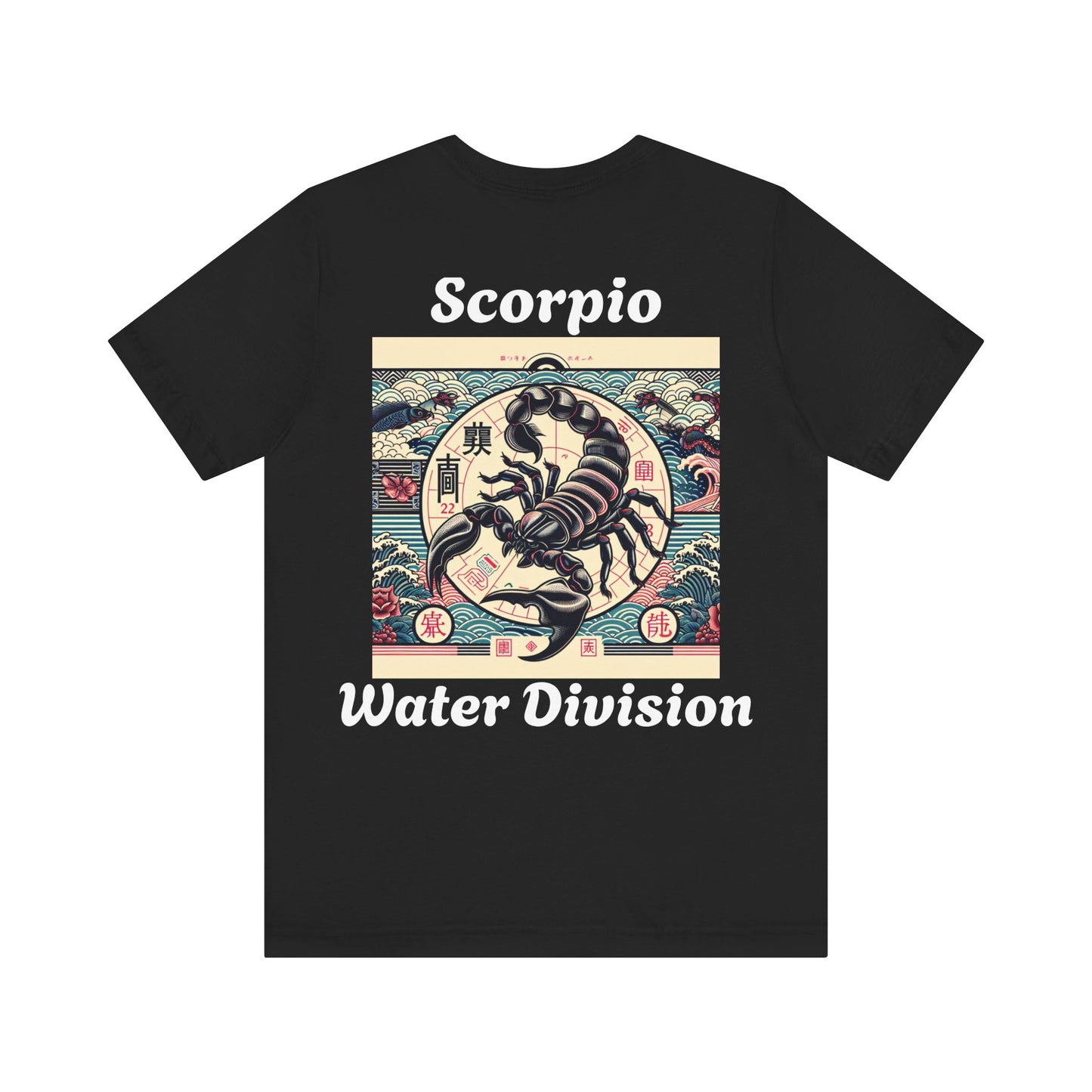 Scorpio Zodiac Unisex Tee - Japanese style sign 8