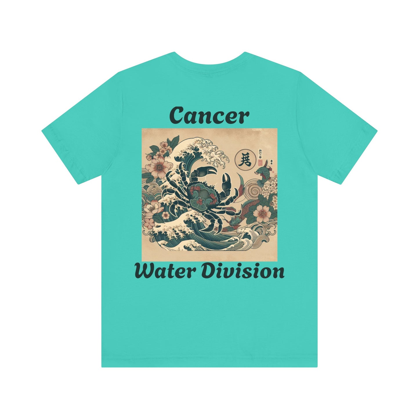 Cancer Zodiac Unisex Tee - Japanese Style Sign 4