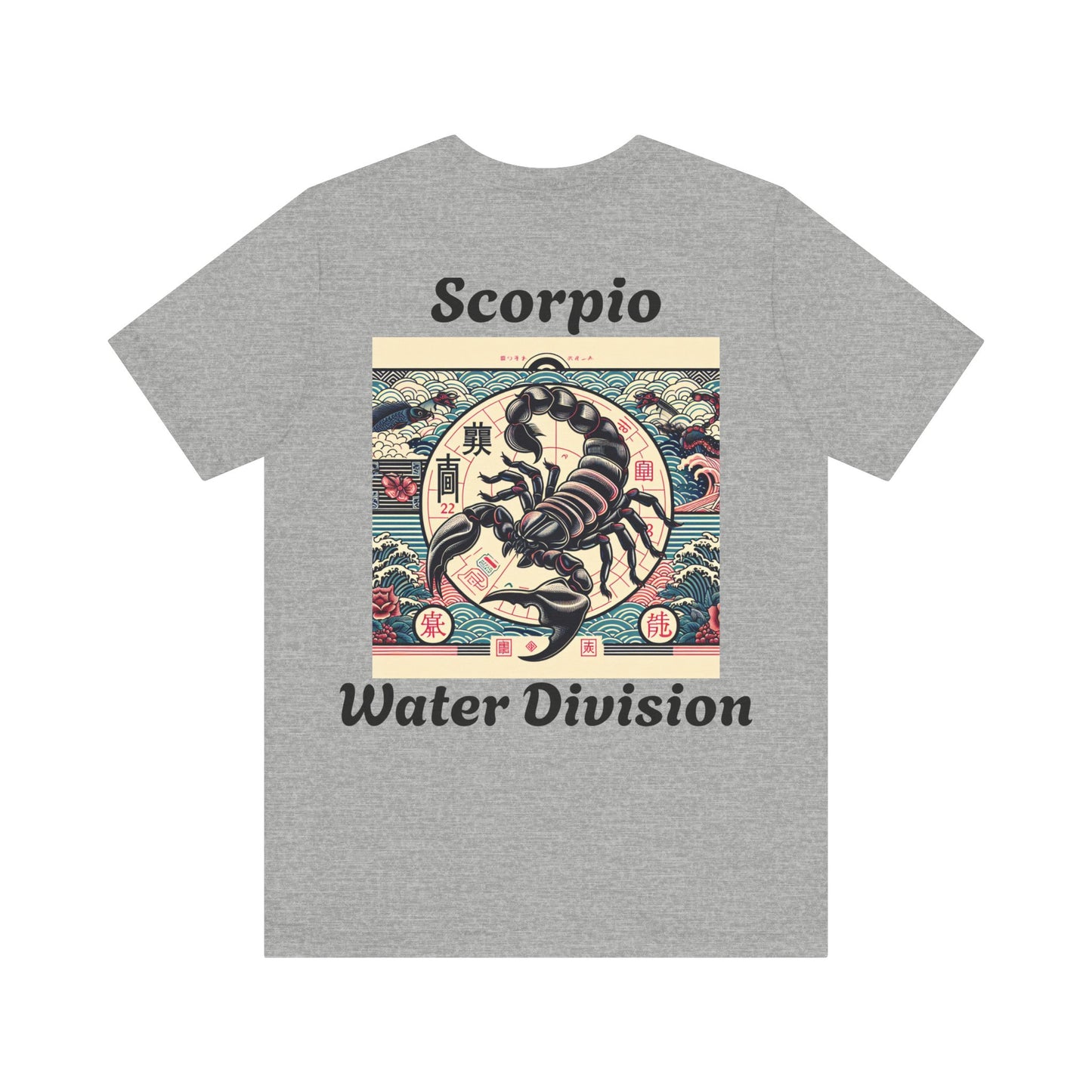 Scorpio Zodiac Unisex Tee - Japanese style sign 8