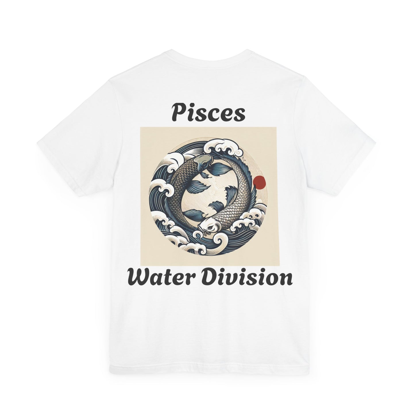 Pisces Zodiac Unisex Tee - Japanese Style Sign 12