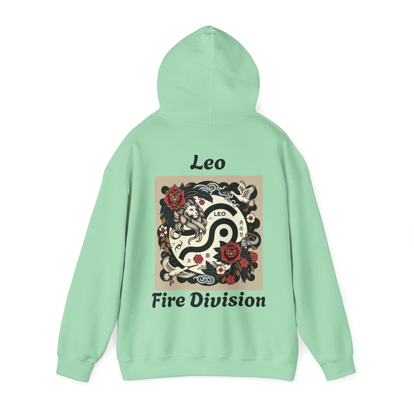 Leo Zodiac Unisex Hoodie - Japanese Style Sign 5