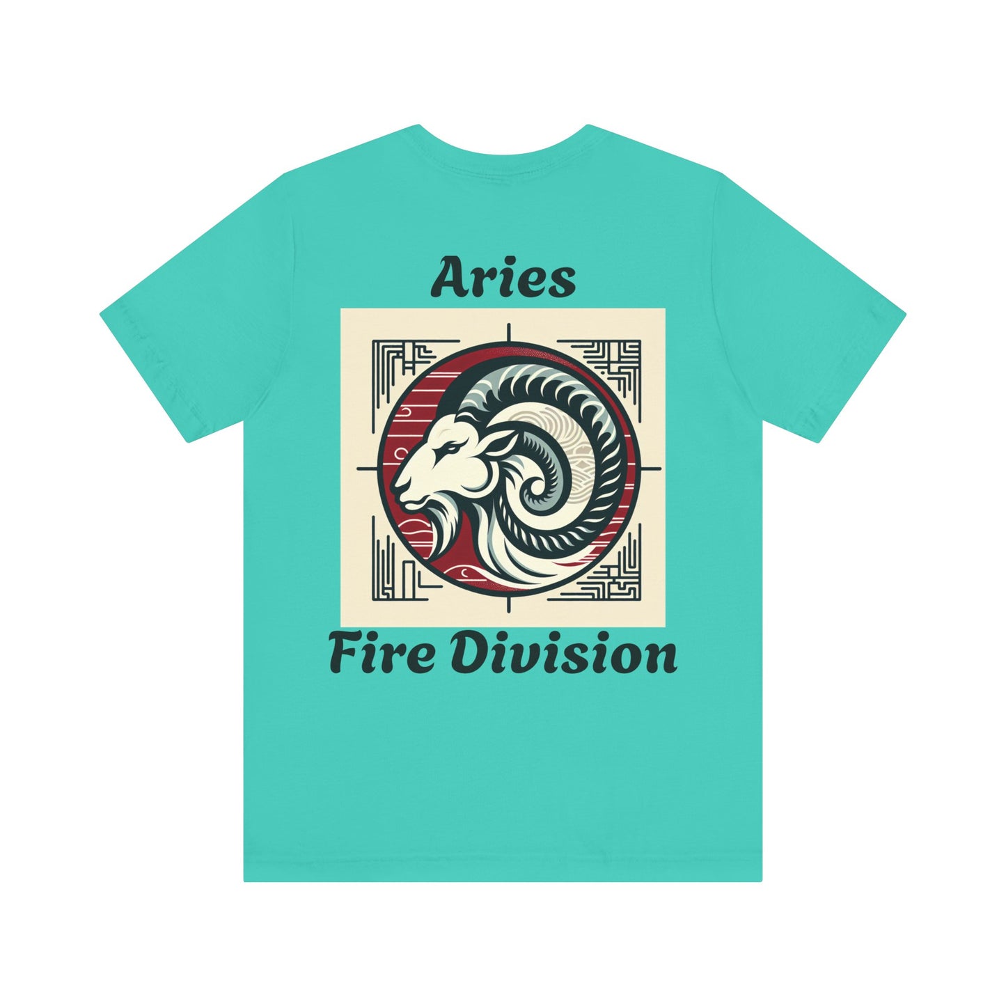 Aries Zodiac Unisex Tee - Japanese Style Sign 1