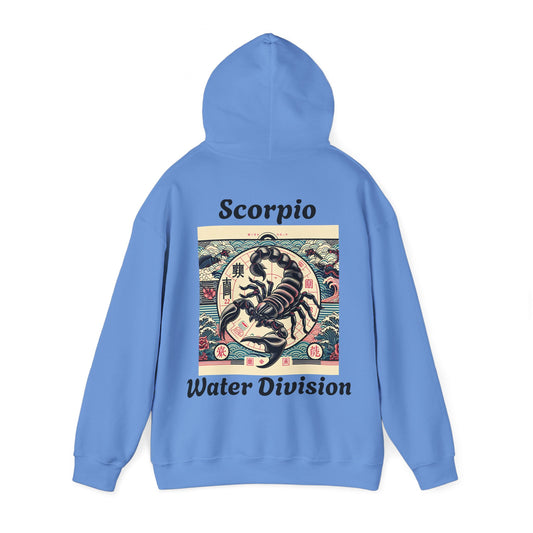 Scorpio Zodiac Unisex hoodie- Japanese Style Sign 8