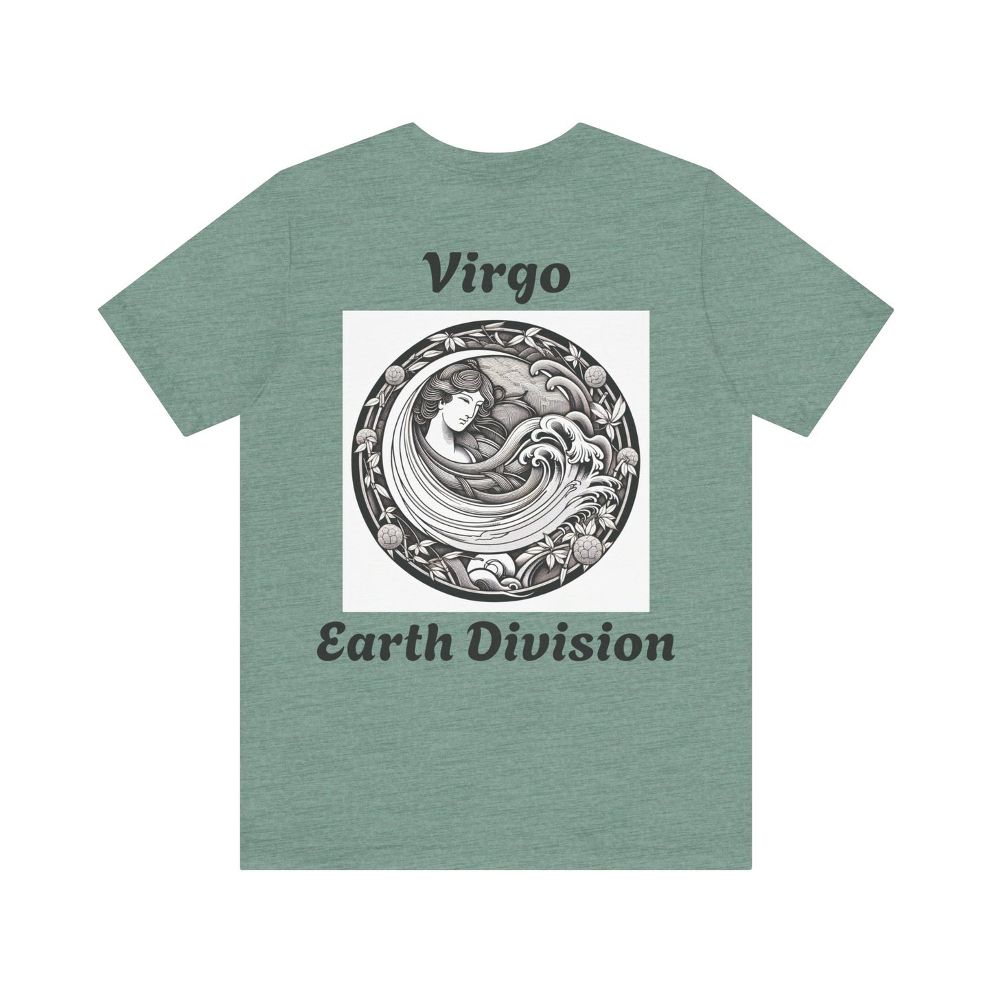 Virgo Zodiac Unisex Tee - Japanese Style Sign 6