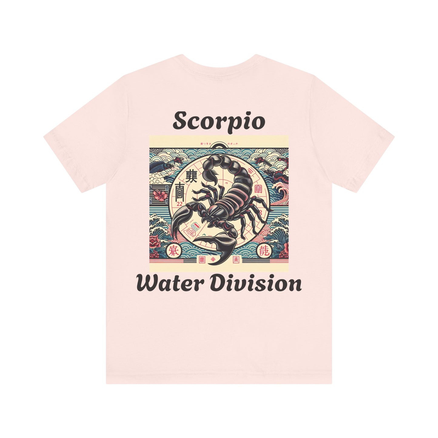 Scorpio Zodiac Unisex Tee - Japanese style sign 8