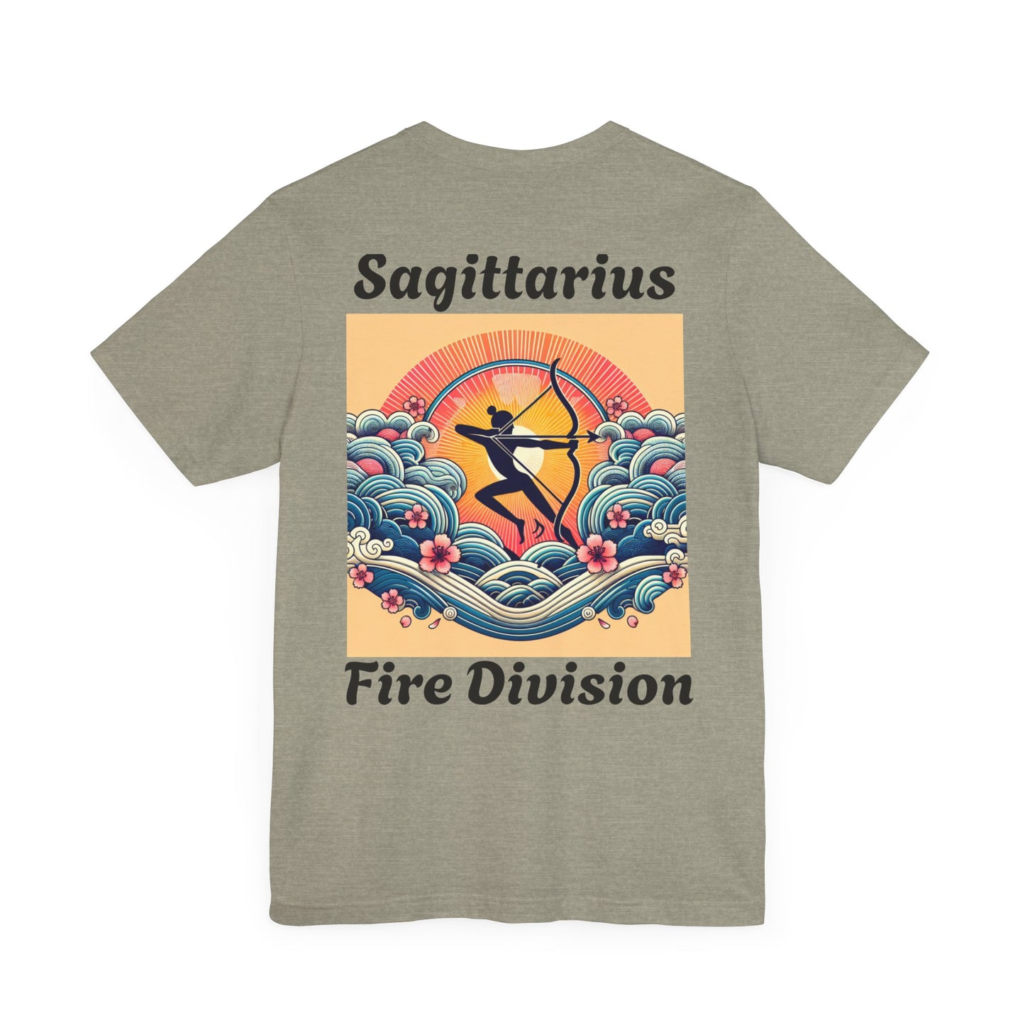 Sagittarius Zodiac Unisex Tee - Japanese Style Sign 9