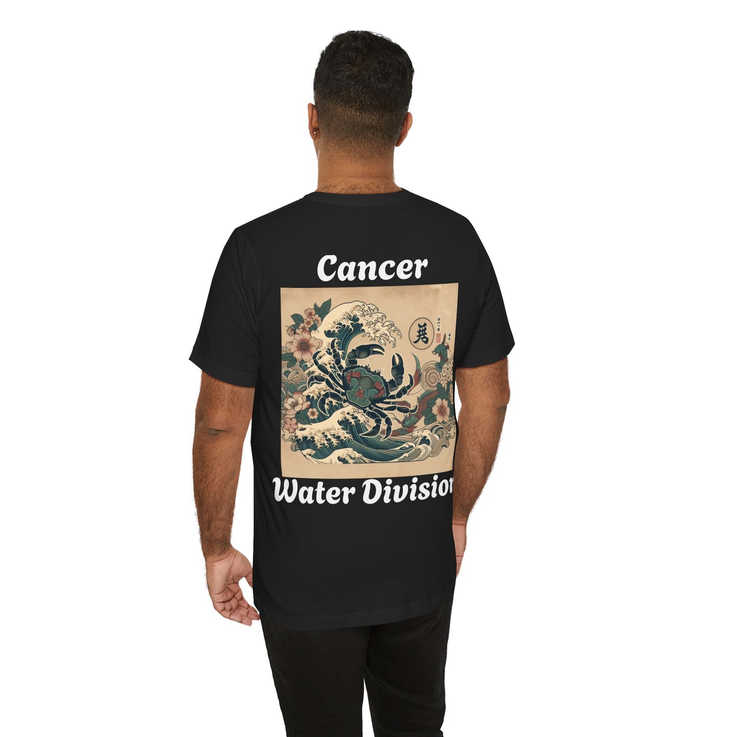 Cancer Zodiac Unisex Tee - Japanese Style Sign 4