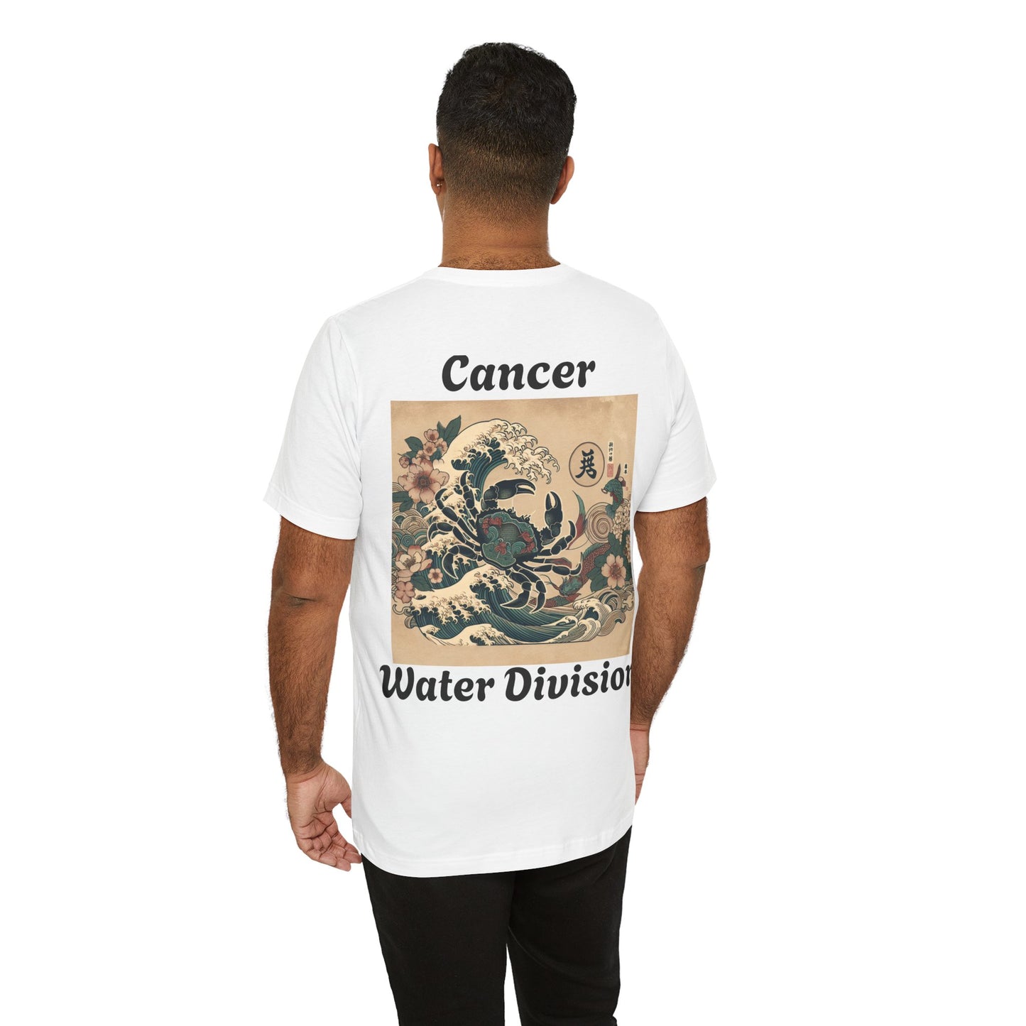 Cancer Zodiac Unisex Tee - Japanese Style Sign 4