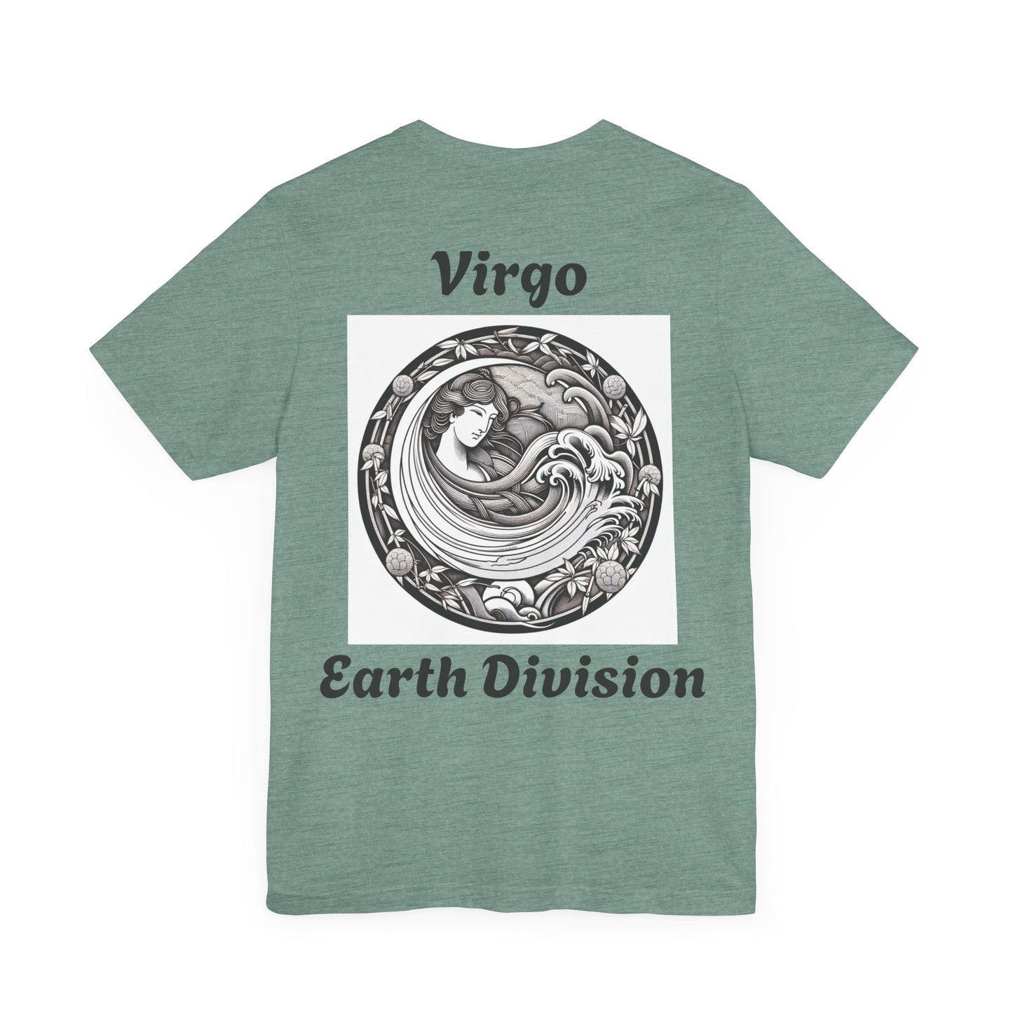 Virgo Zodiac Unisex Tee - Japanese Style Sign 6