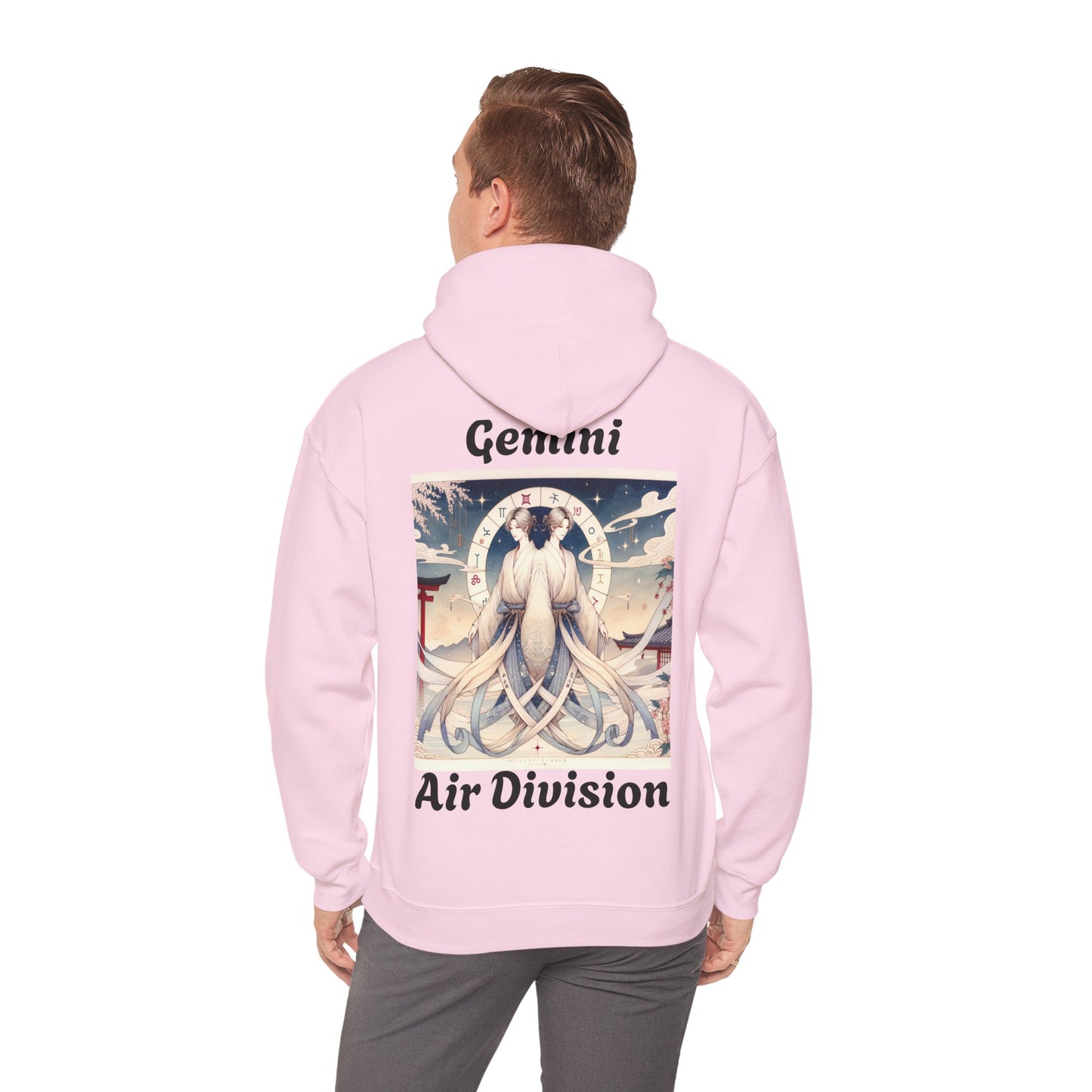 Gemini Zodiac Unisex Hoodie - Japanese Style Sign 3