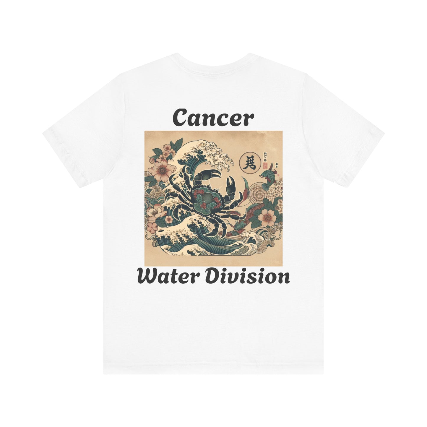 Cancer Zodiac Unisex Tee - Japanese Style Sign 4