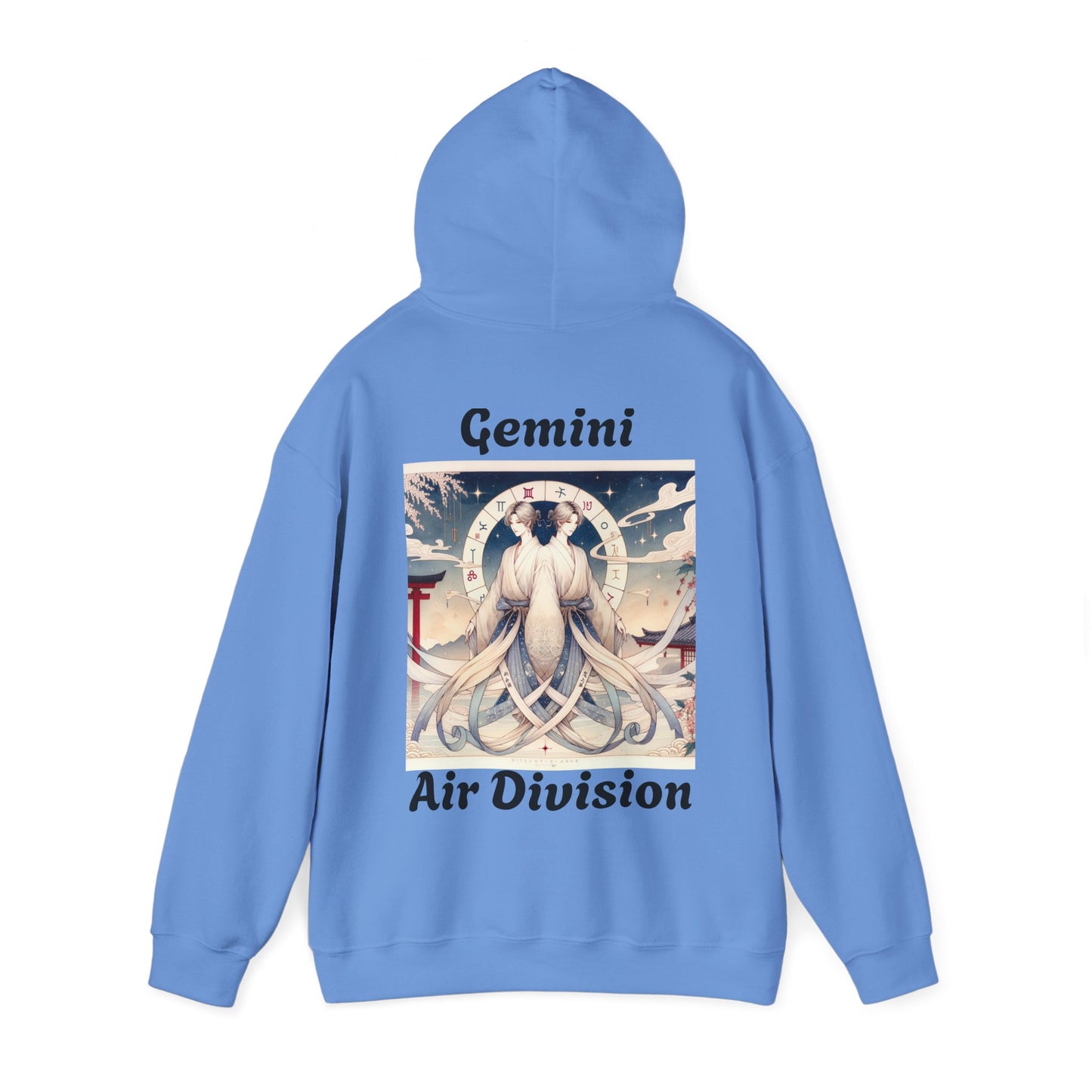 Gemini Zodiac Unisex Hoodie - Japanese Style Sign 3