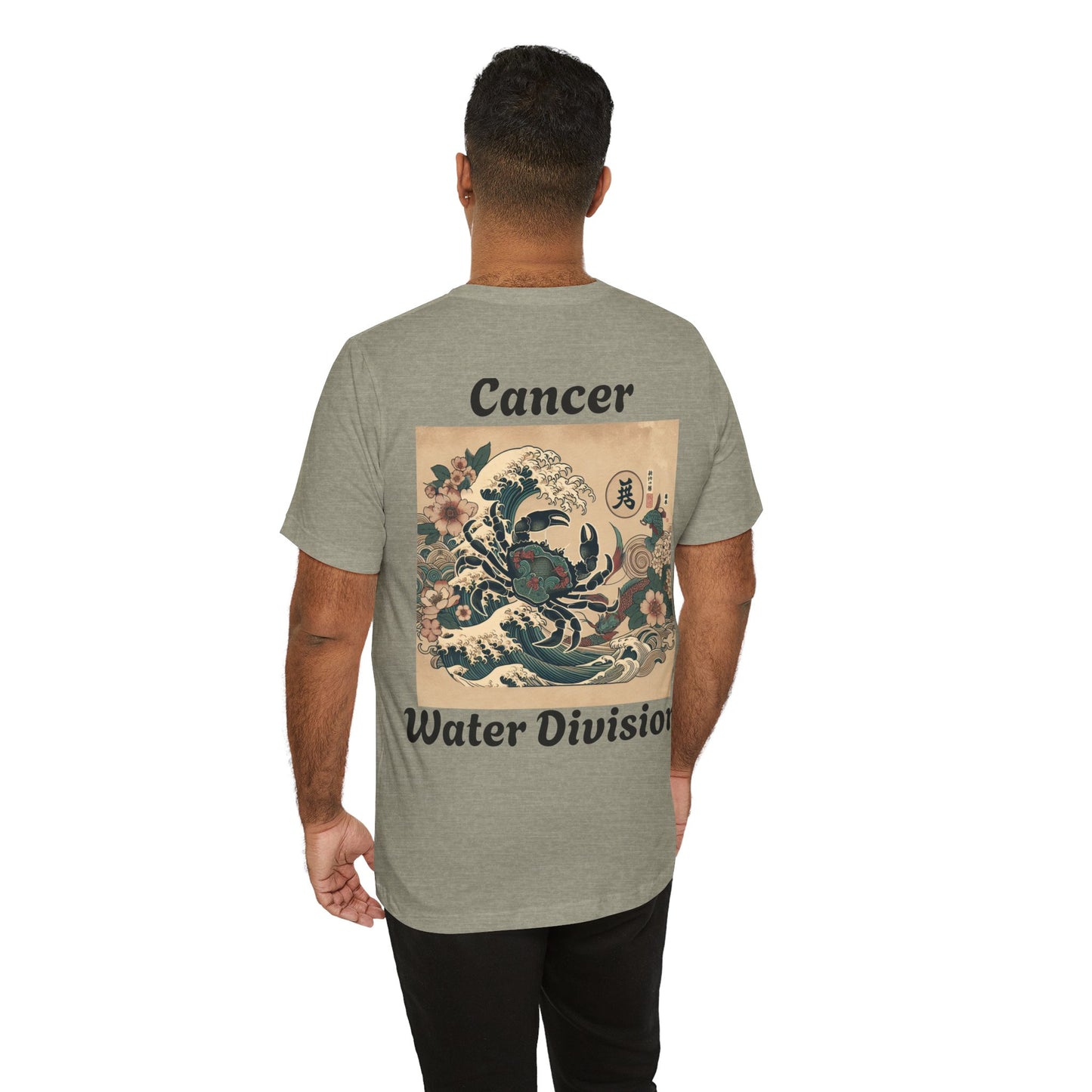 Cancer Zodiac Unisex Tee - Japanese Style Sign 4