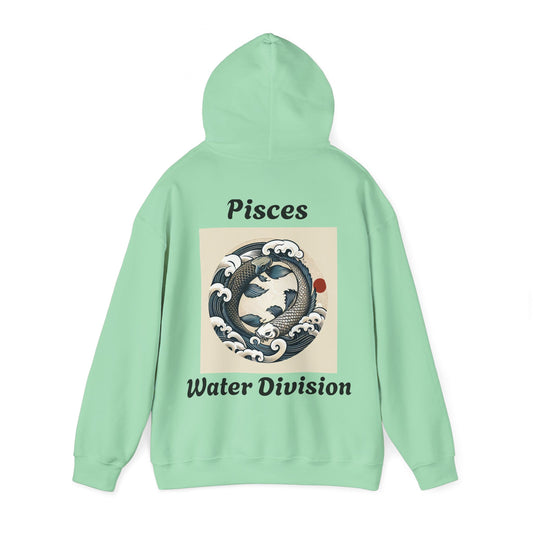 Pisces Zodiac Unisex Hoodie - Japanese Style Sign 12