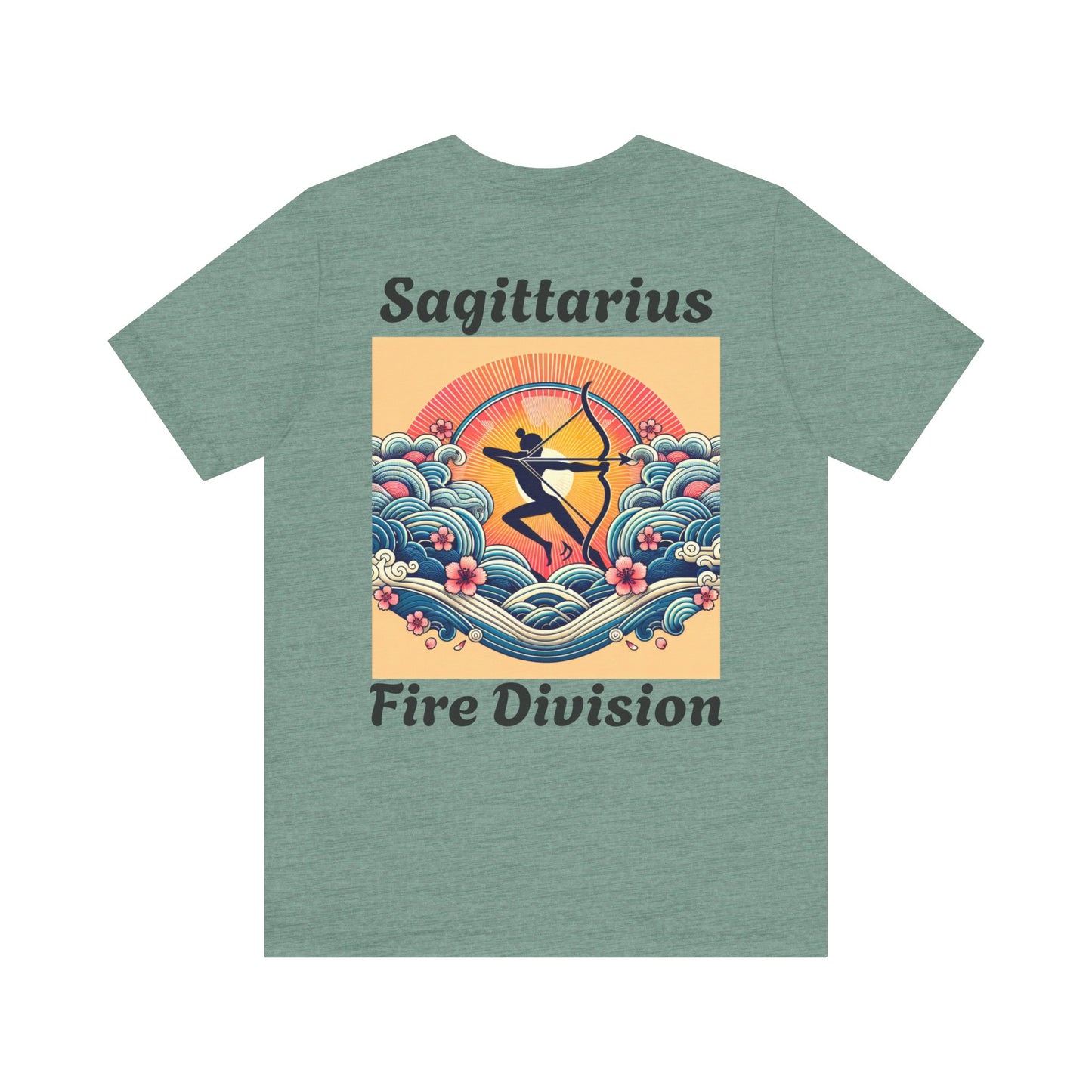 Sagittarius Zodiac Unisex Tee - Japanese Style Sign 9