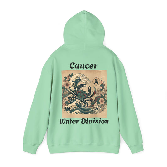 Cancer Zodiac Unisex Hoodie - Japanese Style Sign 4