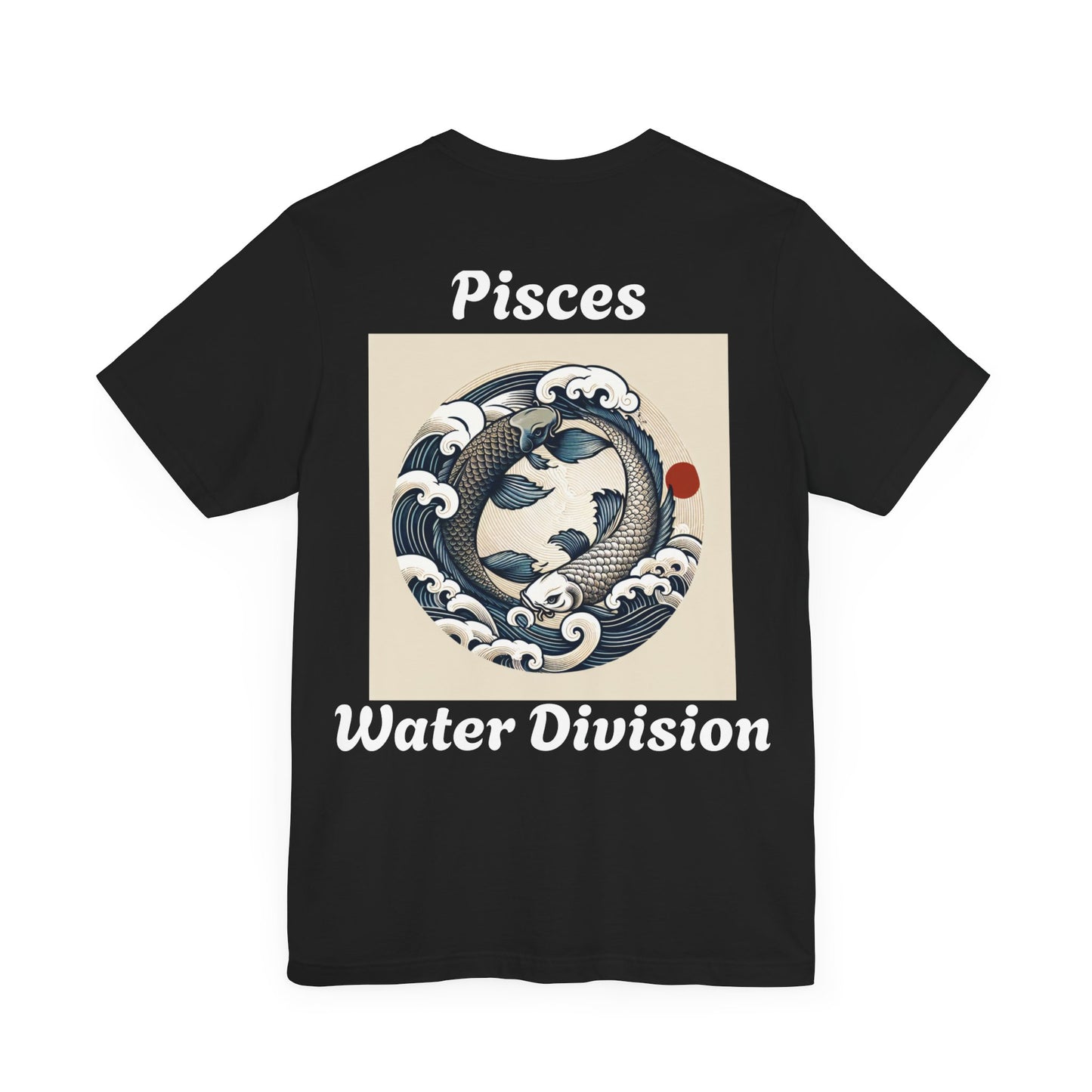 Pisces Zodiac Unisex Tee - Japanese Style Sign 12