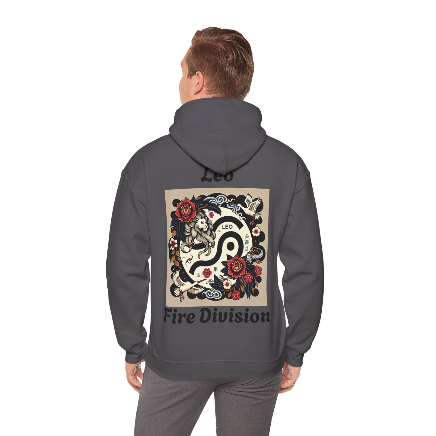 Leo Zodiac Unisex Hoodie - Japanese Style Sign 5