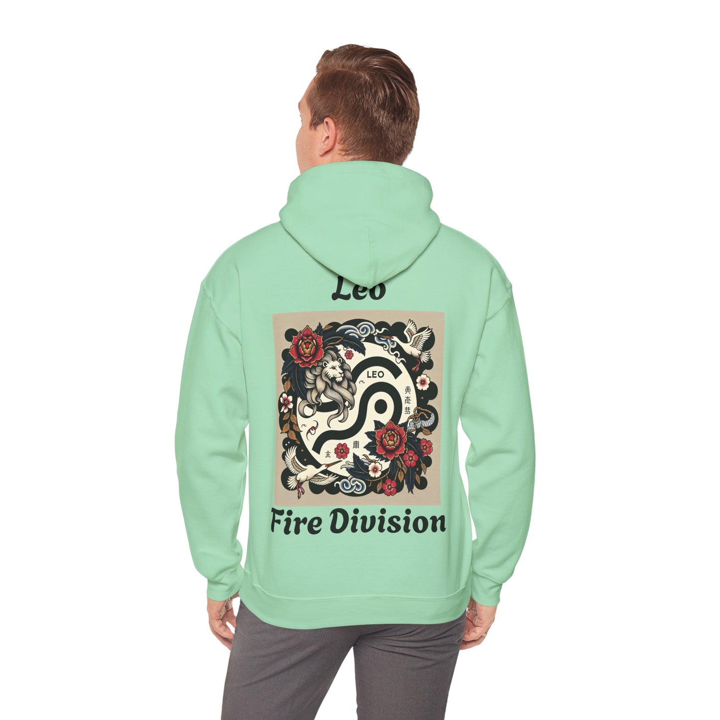 Leo Zodiac Unisex Hoodie - Japanese Style Sign 5